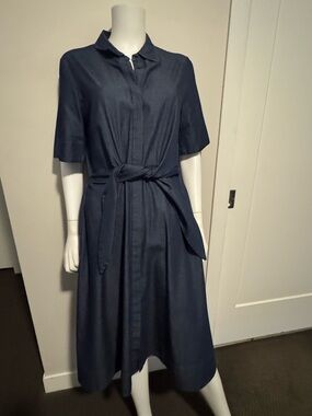 Draper James Riley Chambray Shirt Dress - NEW!